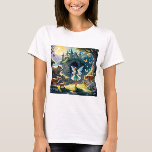 Camiseta "Enchimento à Lua A Floresta da Fada