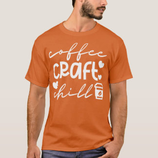 Camiseta Enchimento de Artesanato de café 1
