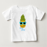 Enchimento Engraçado De Abacaxi Com Óculos De Verã