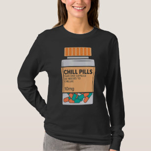 Camiseta Enchimento Pílula Medicina Relaxe Enfermagem Medic