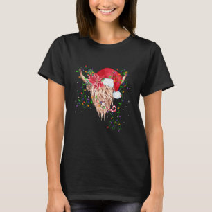 Camiseta Enchimentos de Meia de Natal em Estilo Rústico Hig