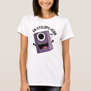 Camiseta Enciclopédia Enciclopédia Engraçada Pun