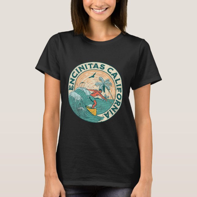 Camiseta Encinitas Califórnia (Frente)