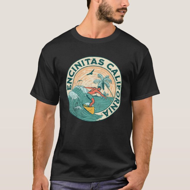 Camiseta Encinitas California  2 (Frente)