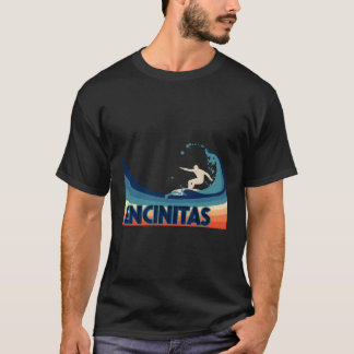 Camiseta Encinitas Roupas Retro De Viagem Surf De Souvenir
