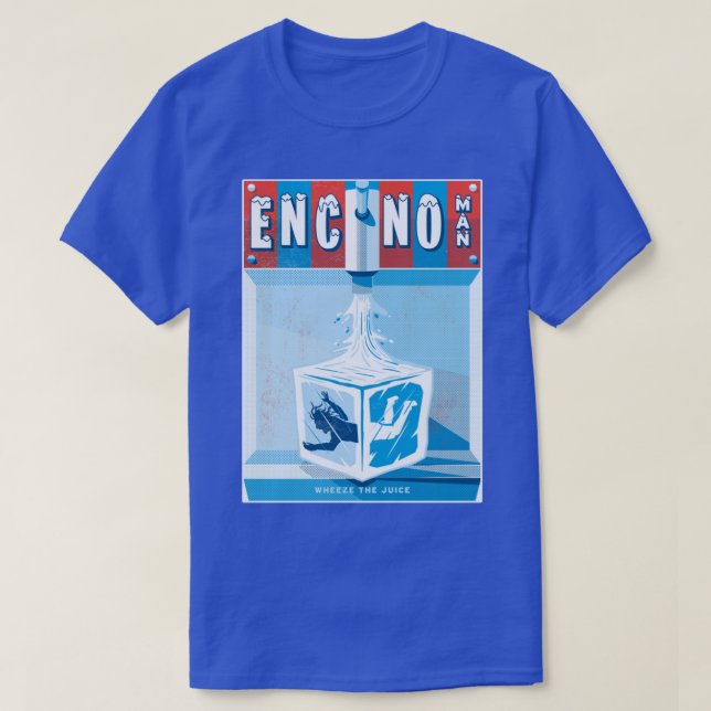 Camiseta Encino Graphic Man Wheeze Juice (Frente do Design)