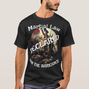 Camiseta Encomendas de Trump Boat Capitão Executado Rosa WH