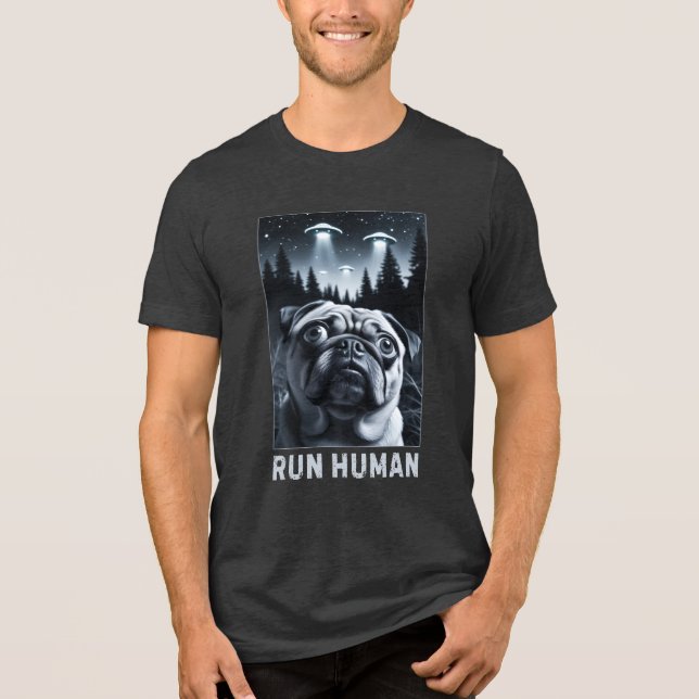 Camiseta Encontra-se com o presente do cão Encontra-se uma  (Frente)