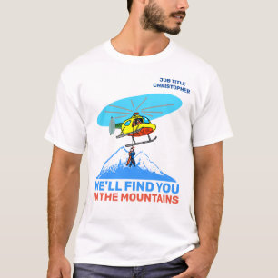 Camiseta Encontramo-Nos Nas Montanhas.