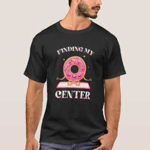 Camiseta Encontrando Meu Centro Donuts Pastelarias Bolos Yo