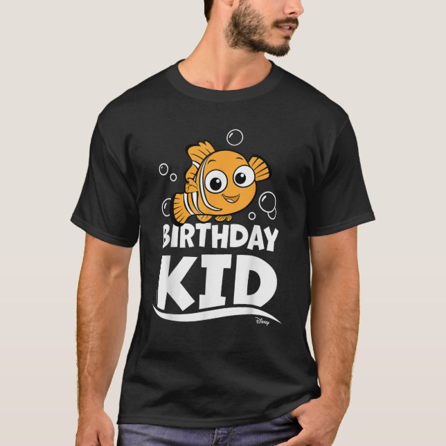 Camiseta Encontrando Nemo Birthday Kid (Frente)