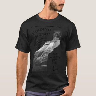 Camiseta Encontrando Nemo Jules Vernes Novo Livro Steampunk