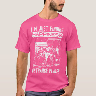 Camiseta Encontrando o lixo que joga lixo para felicidade D