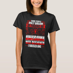 Camiseta Encontrando Um Web Designer Incrível