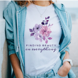 Camiseta Encontrar Beleza Em Tudo