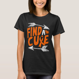 Camiseta Encontrar Uma Fita De Sensibilização Para O Cancer