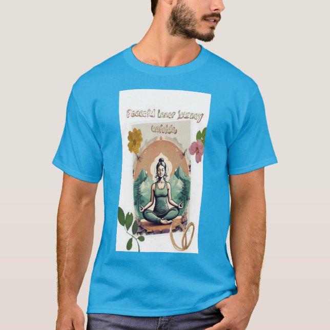 Camiseta Encontre a sua paz na jornada interna (Frente)
