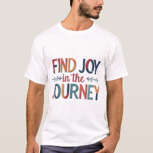Camiseta Encontre alegria na viagem