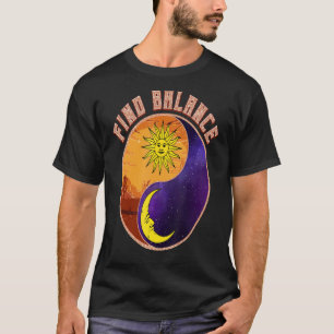 Camiseta Encontre Equilíbrio Yin Yang Vibrações Positivas M