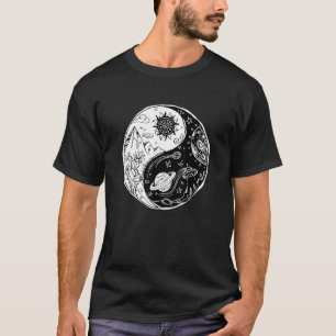Camiseta Encontre Equilíbrio Yin Yang Vibrações Positivas M