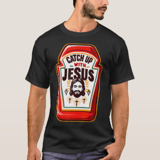 Camiseta Encontre Jesus Cristo Engraçado Com Jesus Chris