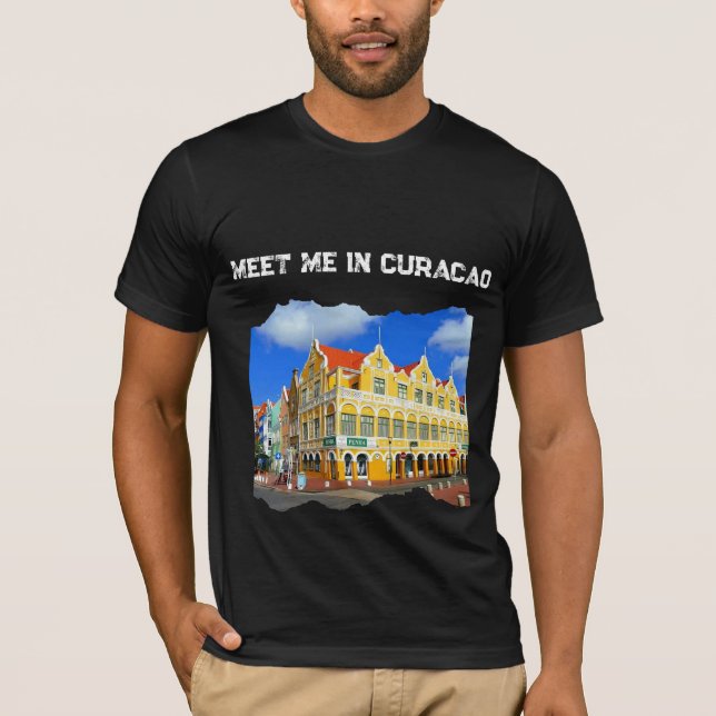 Camiseta Encontre-me em Curaçao (Frente)
