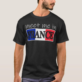 Camiseta Encontre-Me Na França, Na França, Em Paris Souveni