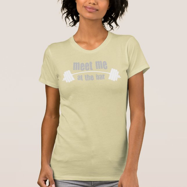Camiseta Encontre-me no bar (Frente)