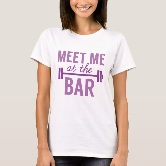 Camiseta Encontre-Me No Bar (Frente)