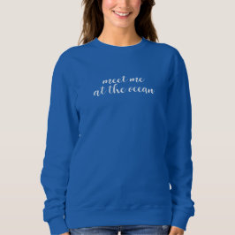 Camiseta Encontre-me no Oceano | Presente de Aniversário co