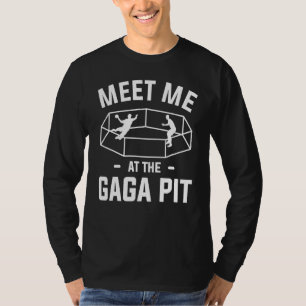 Camiseta Encontre-Me No Poço De Gaga Para Um Jogador De Bol