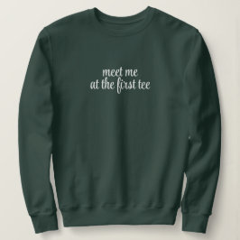 Camiseta Encontre-me no Primeiro Tee | Sessão de Prática de