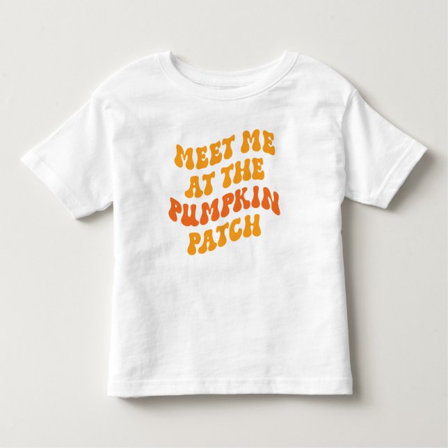 Camiseta Encontre-Me No Pumpkin Patch (Frente)