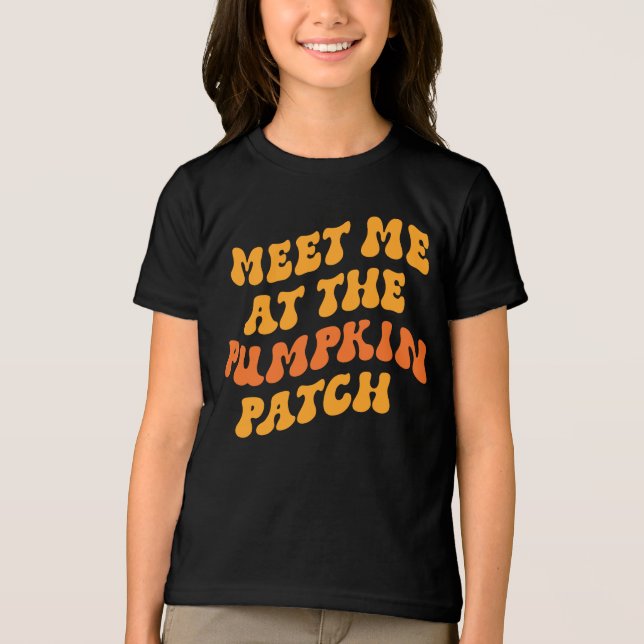 Camiseta Encontre-Me No Pumpkin Patch (Frente)
