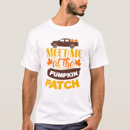 Camiseta Encontre-Me No Slogan De Outono Da Fazenda De Abób