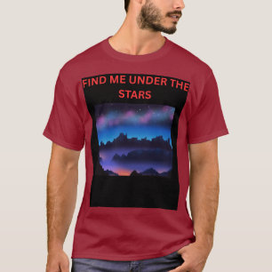 CAMISETA ENCONTRE-ME SOB AS ESTRELAS