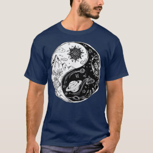Camiseta Encontre o equilíbrio Yin Yang, Vibes Yoga Motivat