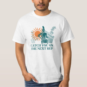 Camiseta Encontre-o no próximo representante