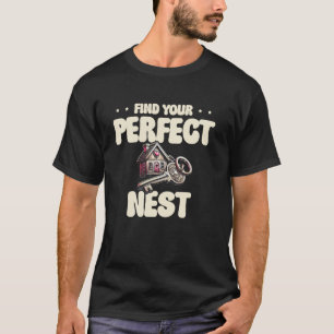 Camiseta Encontre o seu agente imobiliário Corretor de imóv