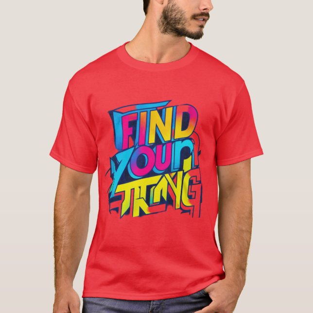 Camiseta Encontre seu forte (Frente)