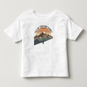Camiseta Encontre Seu Próprio Pico – Pinguim Inspirador
