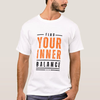 Camiseta Encontre seu saldo interno