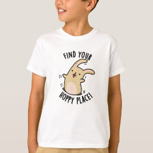 Camiseta Encontre Sua Hoppy Coloque Um Coelho Engraçado