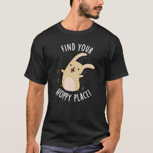 Camiseta Encontre Sua Hoppy Posicione Um Coelho Engraçado P