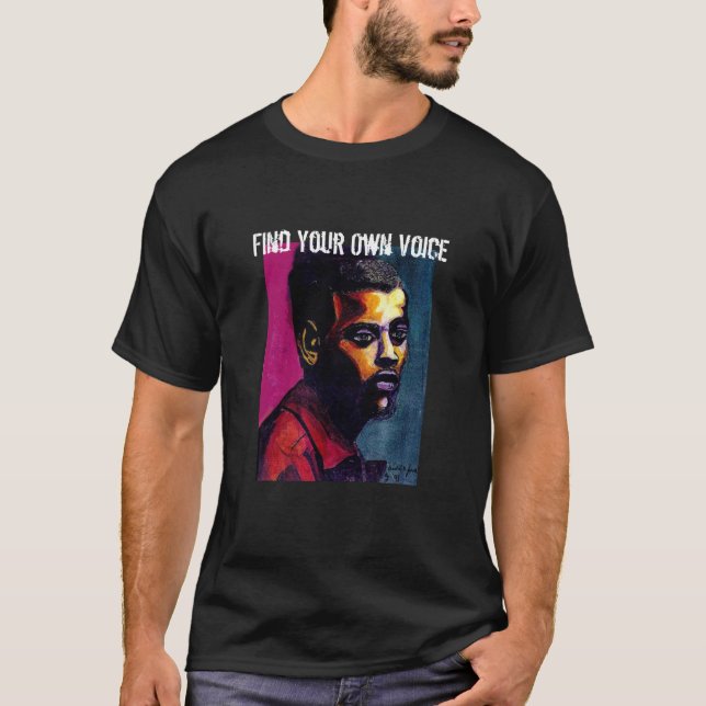 Camiseta Encontre sua própria voz (Frente)