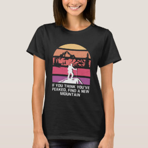 Camiseta Encontre um novo Hiker da Vida Selvagem do Caminho