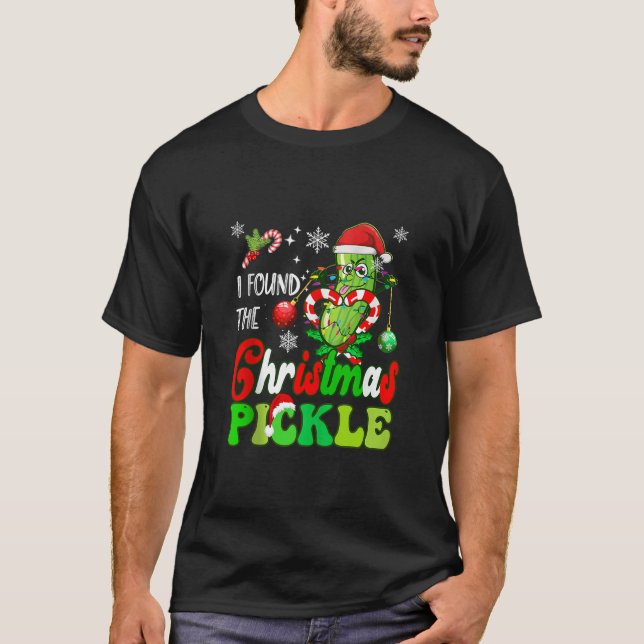 Camiseta Encontrei A Picada De Natal Engraçada. (Frente)