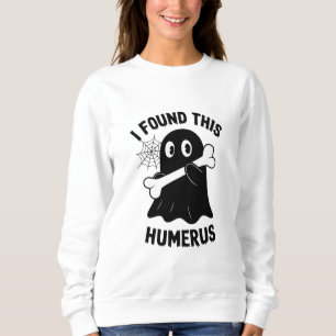 Camiseta Encontrei Este Fantasma de Halloween Humerus