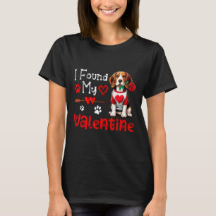 Camiseta Encontrei Meu Feixe De Namorados Com Coração Flor