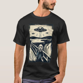Camiseta Encontro Alienigena 'O Grito'